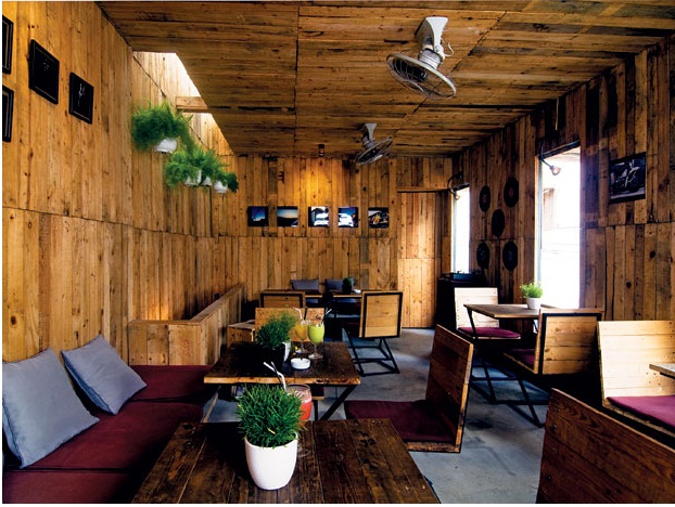 Thi công quán cafe 10