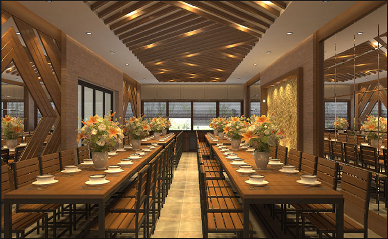 Thiết kế nội thất buffet