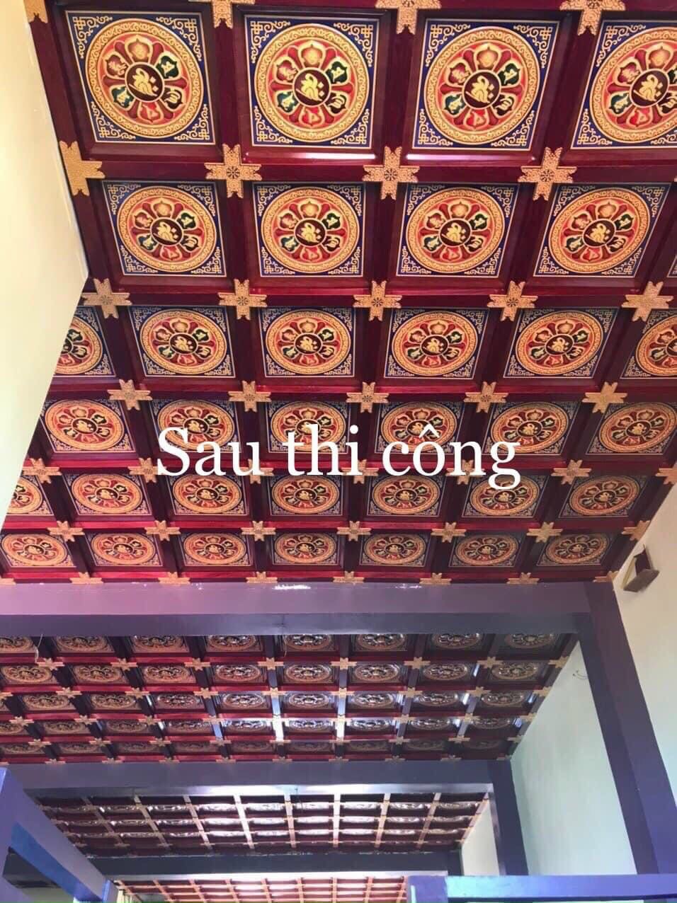 Trần nhôm phòng thờ 4