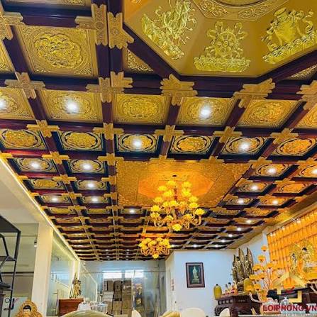 Trần nhôm phòng thờ 3