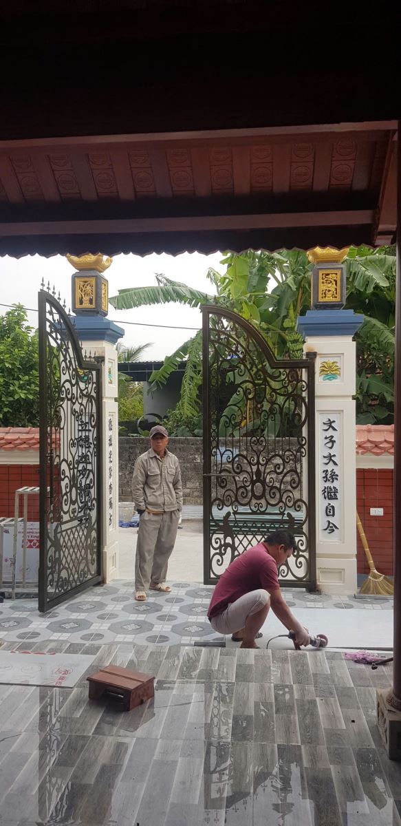 Cổng sắt nghệ thuật 4